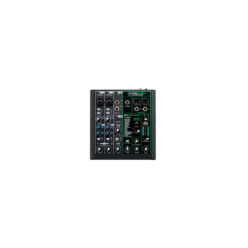 Mackie 6-channel Mixer - USB and Effects