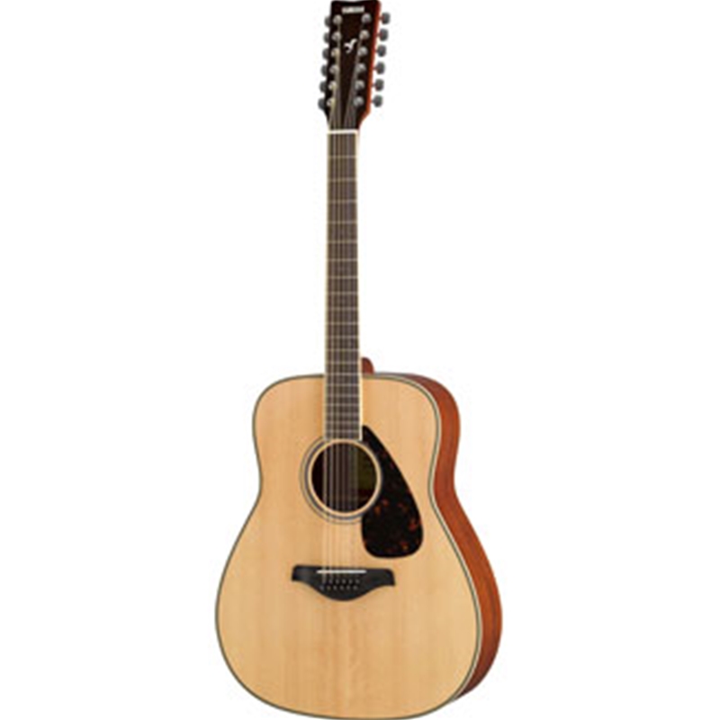 Yamaha Solid Top 12-String Guitar - Natural