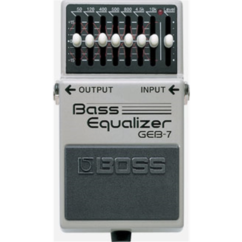 Boss GEB-7 7-Band Bass EQ Pedal